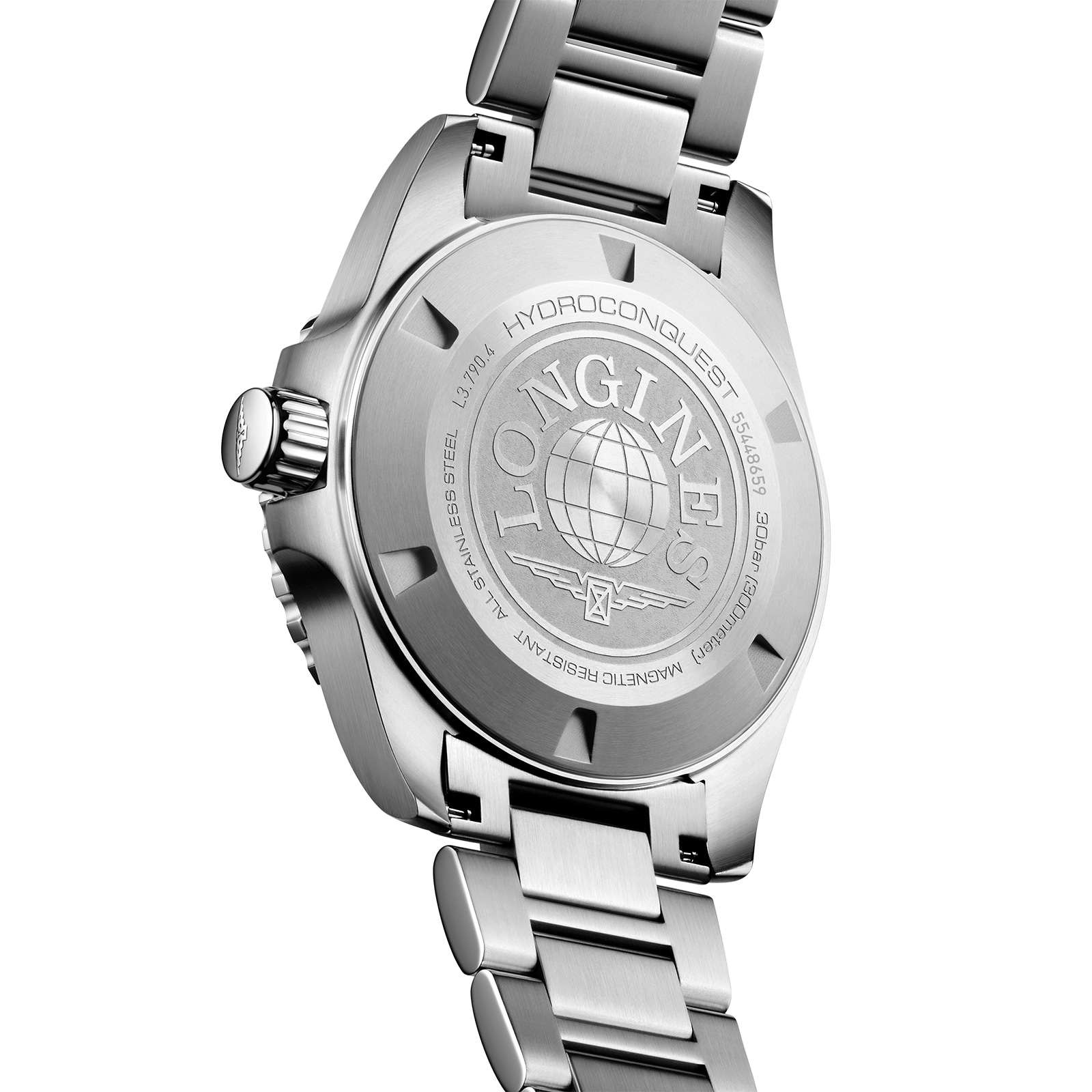 Longines HydroConquest L37904666 Stainless Steel and Ceramic Automatic Brown