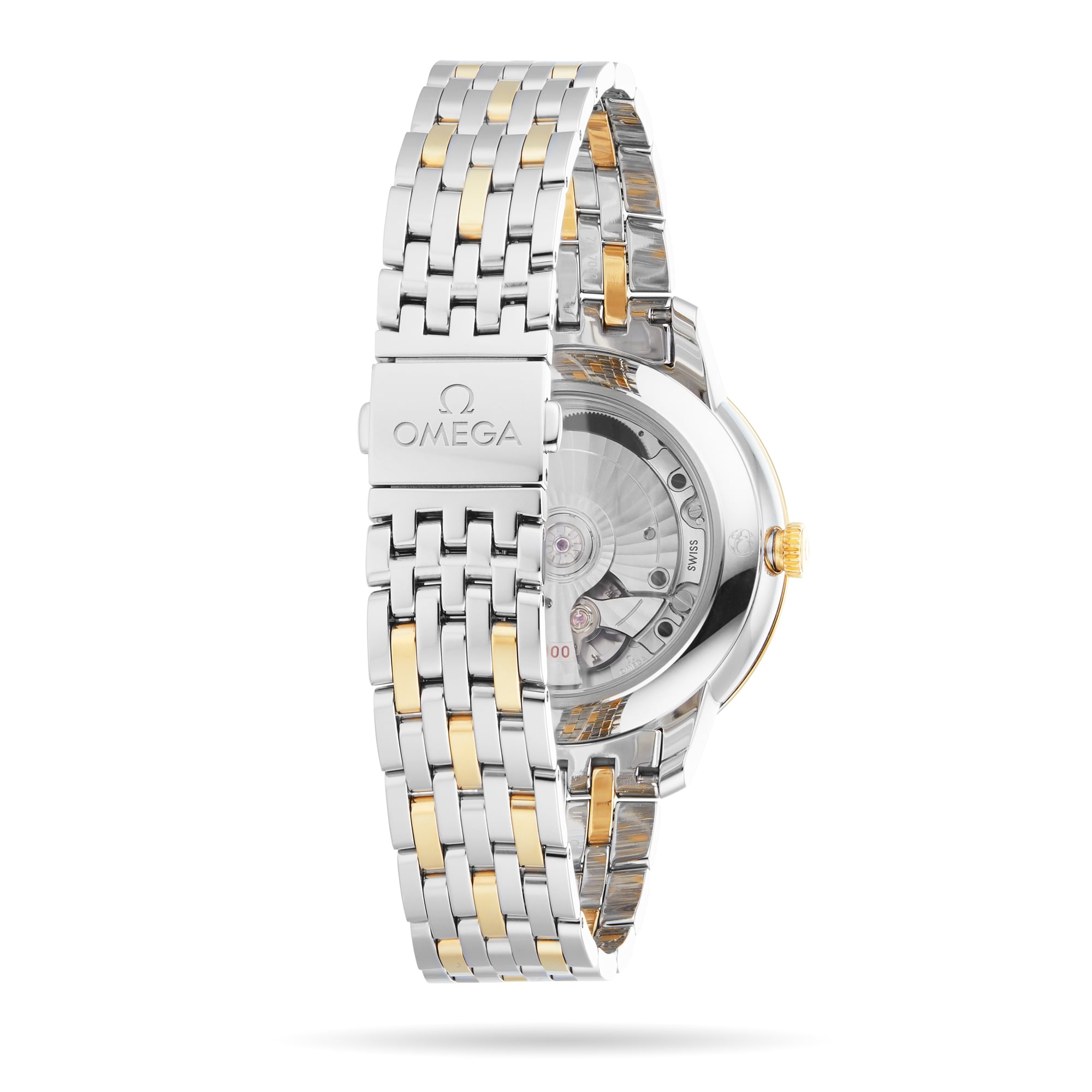 Omega De Ville Prestige O43420402052001 Stainless Steel & 18ct Yellow Gold Automatic Silver